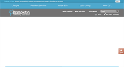 Desktop Screenshot of brambletonhoa.com
